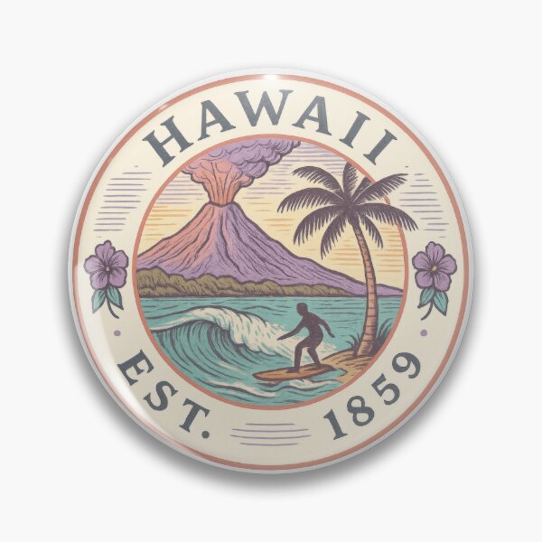 Item preview, HAWAII EST.1859 designed and sold by DavidBriot.