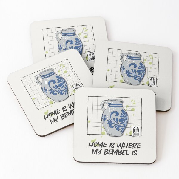 Item preview, No.1 RB - Home is where my Bembel is | Hesse, Bembel, wine, home designed and sold by BHA-.