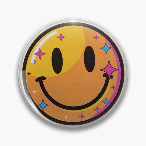 Item preview, Y2K Smiley Sticker designed and sold by Stickybee031.