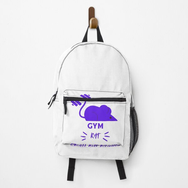 Item preview, Funny Gym Rat - Small But Mighty Workout Pun  designed and sold by Shinebright89.