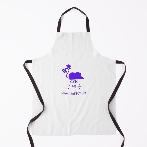 Item preview, Funny Gym Rat - Small But Mighty Workout Pun designed and sold by Shinebright89.