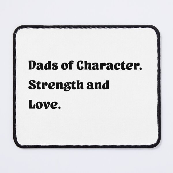 Item preview, Retro Minimalist Dads Of Character Strength And Love designed and sold by DizzyShirts1.