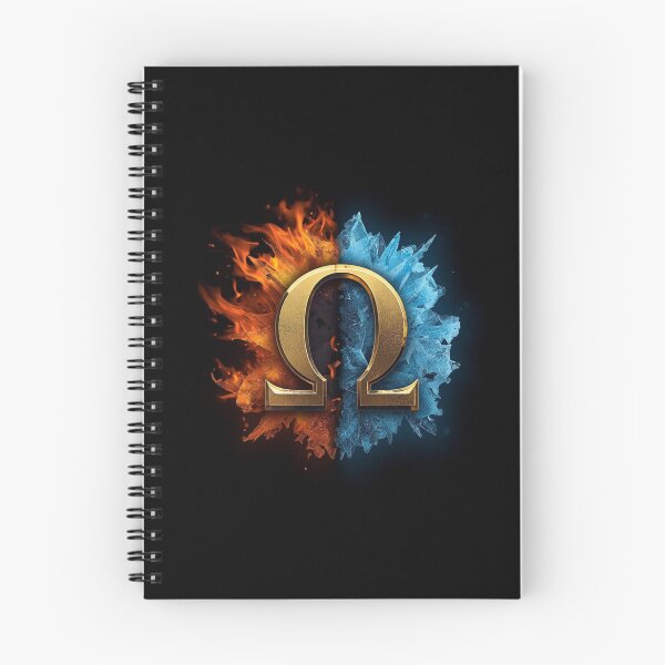 Item preview, God of War Kratos Omega Legacy - Fire and Ice Emblem designed and sold by yusuf4.