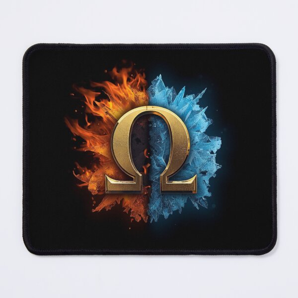 Item preview, God of War Kratos Omega Legacy - Fire and Ice Emblem designed and sold by yusuf4.
