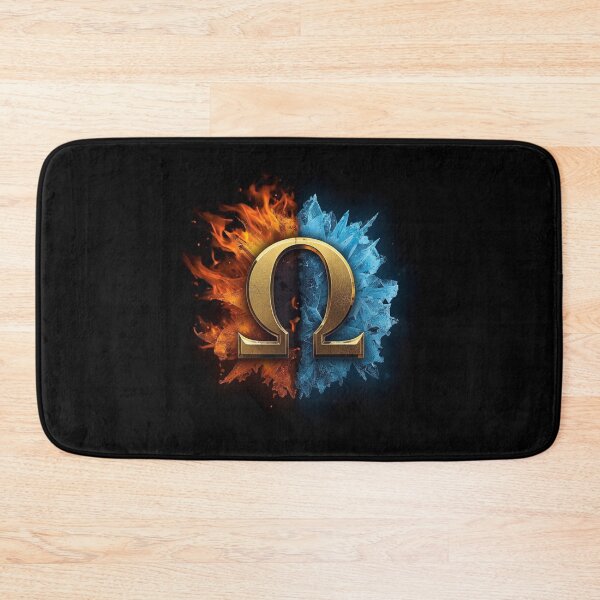 Item preview, God of War Kratos Omega Legacy - Fire and Ice Emblem designed and sold by yusuf4.