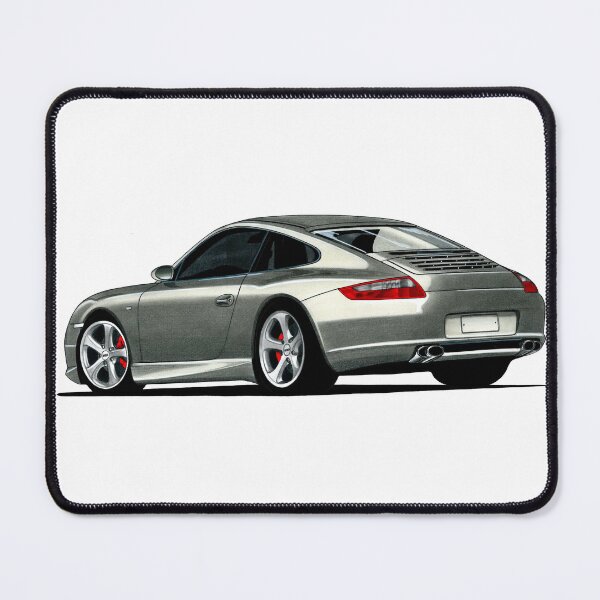 Item preview, Exclusive drawing modified gray sport car 911 Coupe with flat Turbo engine designed and sold by Cars23.