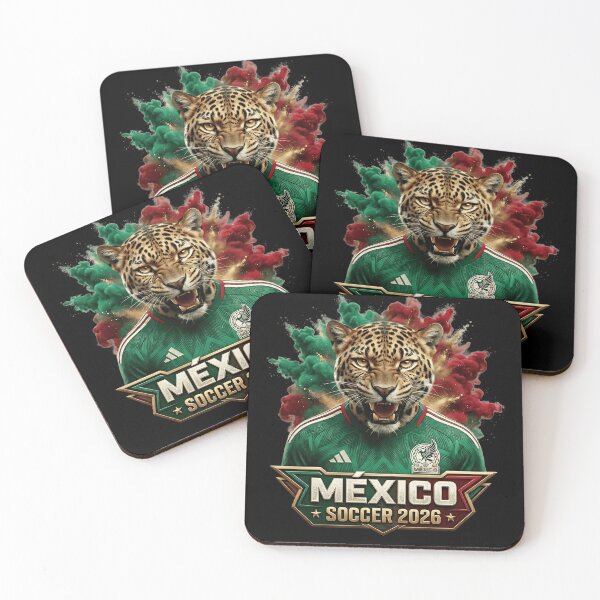 Item preview, Mexico Soccer Jaguar Mascot 2026 - Mexican Football Pride 3D designed and sold by MyStore2025.
