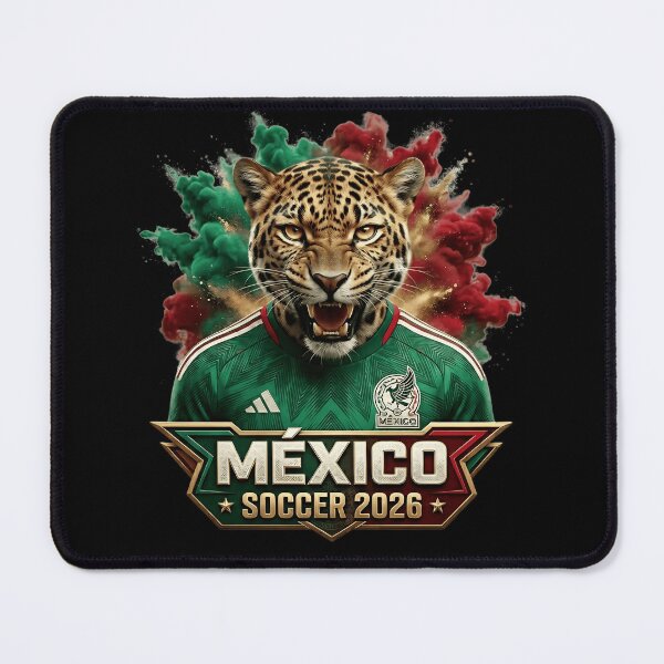Item preview, Mexico Soccer Jaguar Mascot 2026 - Mexican Football Pride 3D designed and sold by MyStore2025.
