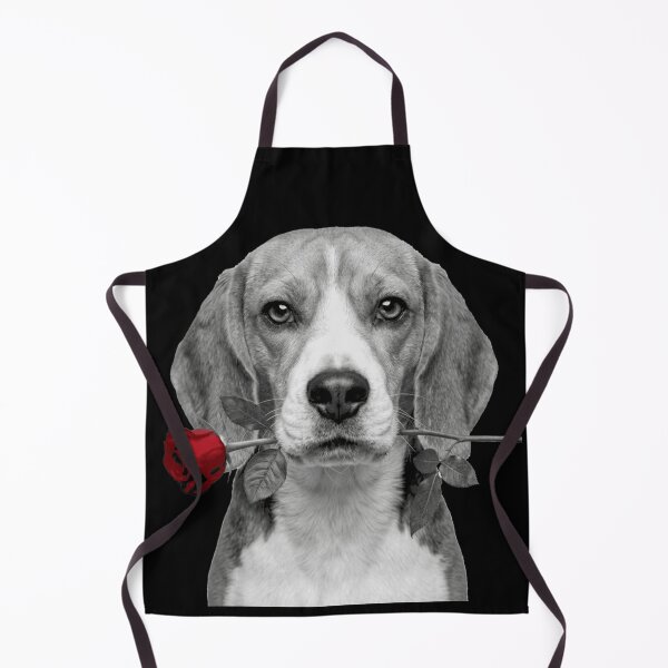 Item preview, Beagle with Red Rose designed and sold by FiscalFashions.