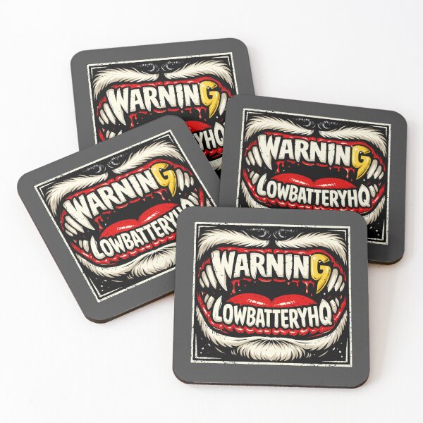 Item preview, Warning Bear Fangs designed and sold by LowBatteryHQ.