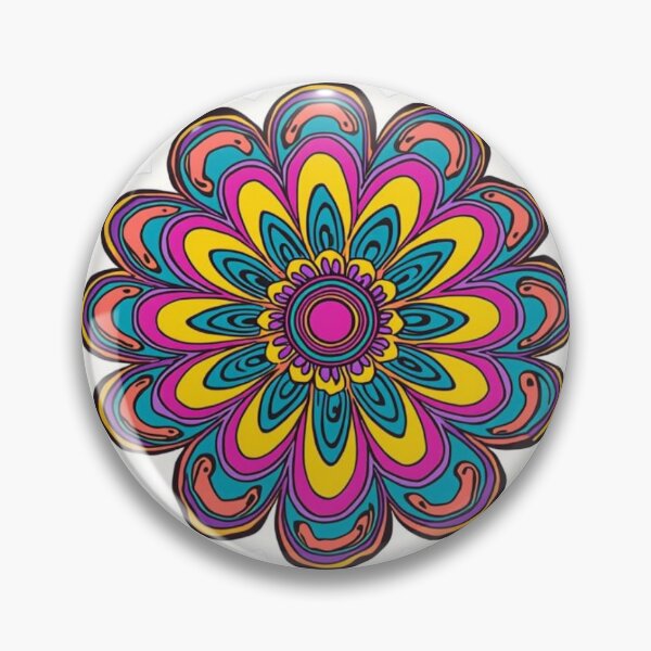 Item preview, Groovy Flower Sticker designed and sold by Stickybee031.