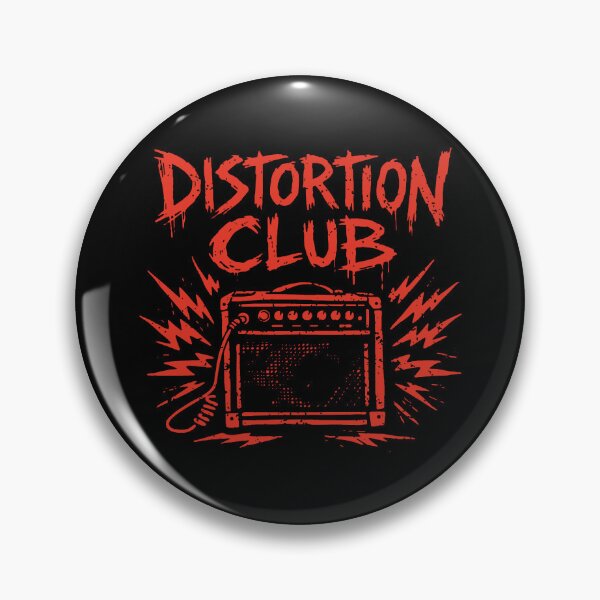 Artikelvorschau, Distortion Club Gitarrenverstärker entworfen und verkauft von SnappyPNG.