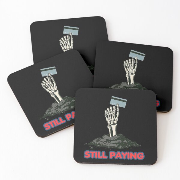 Item preview, Dead and Paying - Skeleton Hand Credit Card designed and sold by Vivid-Insanity.