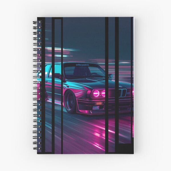 Item preview, B.W the Power of the 3 coupe with wide body kit, street racing vibe, high contrast neon colors 19 designed and sold by Neon G.
