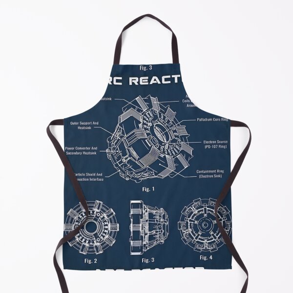 Item preview, Futuristic Arc Reactor Blueprint Design | Sci-Fi Energy Core Diagram | Tech Schematic Art Print designed and sold by Dyan4.