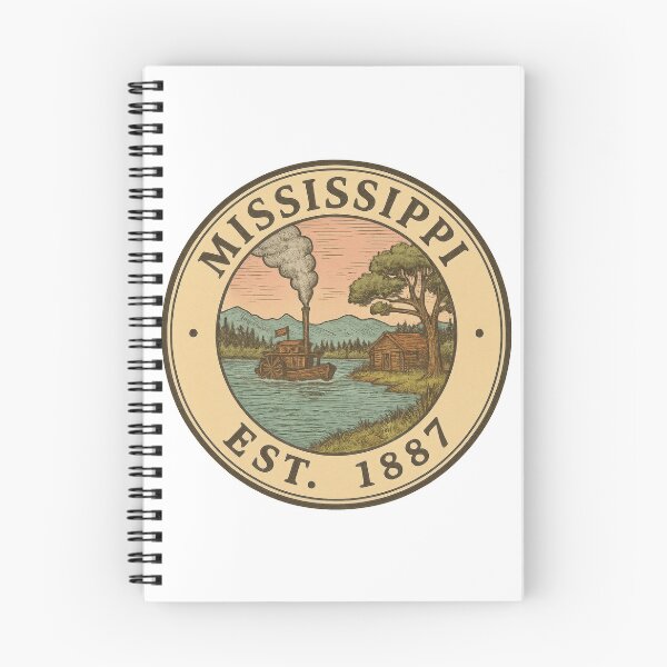 Item preview, MISSISSIPPI EST.1887 designed and sold by DavidBriot.
