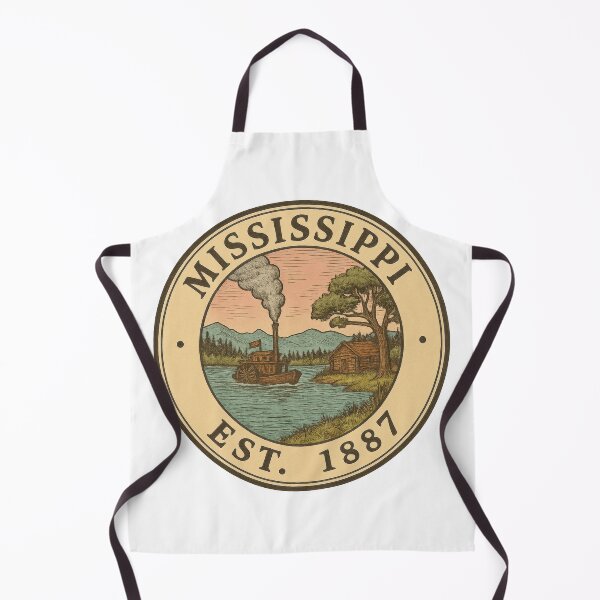 Item preview, MISSISSIPPI EST.1887 designed and sold by DavidBriot.