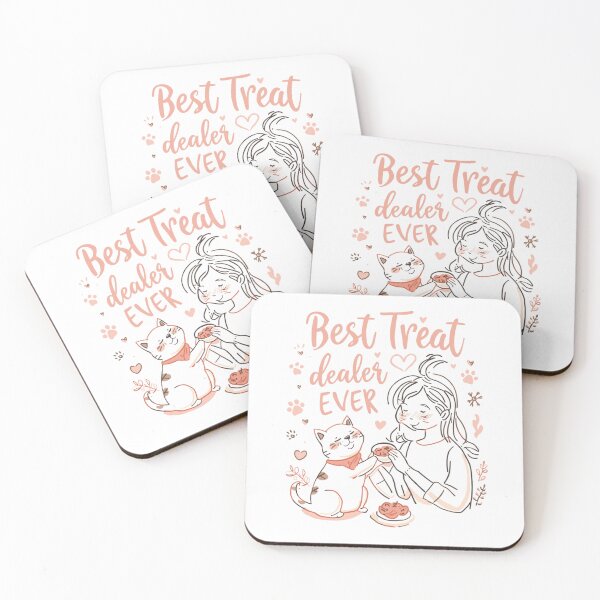 Artikelvorschau, Leckerli-Verkäufer | Lustiges Geschenk für Tiermamas | Muttertagsdesign für Hunde- und Katzenmamas entworfen und verkauft von WrappedUpWhimsy.