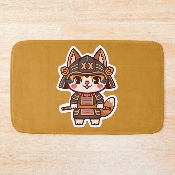 Item preview, Armored Cat - Warrior Kitten designed and sold by ArtByLorrens.