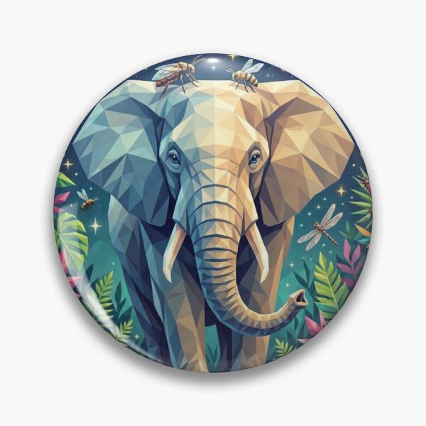 Item preview, wild elephants designed and sold by PP&RAINBOW SHOP.
