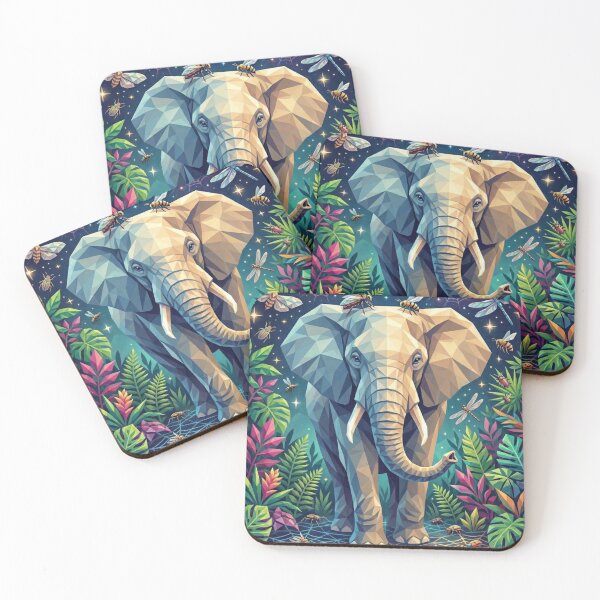 Item preview, wild elephants designed and sold by PP&RAINBOW SHOP.