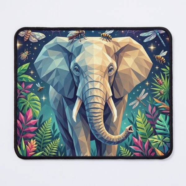 Item preview, wild elephants designed and sold by PP&RAINBOW SHOP.