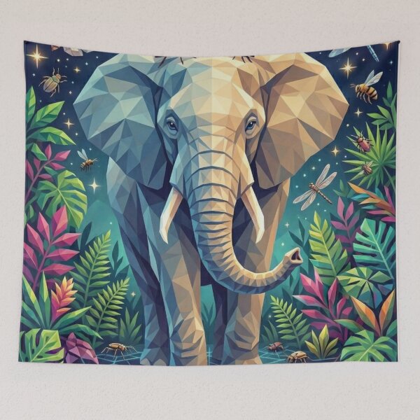 Item preview, wild elephants designed and sold by PP&RAINBOW SHOP.