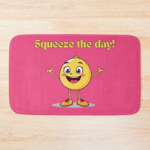 Item preview, Squeeze The Day Cute Citrus Motivational Quote Design designed and sold by Freedz14.