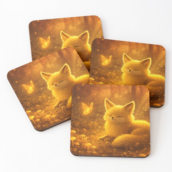 Item preview, Glowing Fox in the Forest designed and sold by solvieraa.
