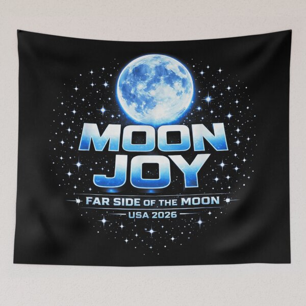 Item preview, Moon Joy Far Side Of The Moon Mission USA Space Program 2026 designed and sold by NgumohaLanke.