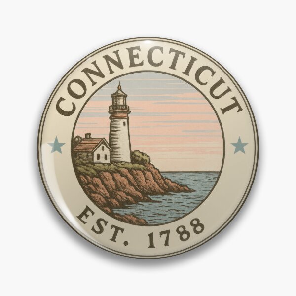 Item preview, CONNECTICUT EST.1788 designed and sold by DavidBriot.