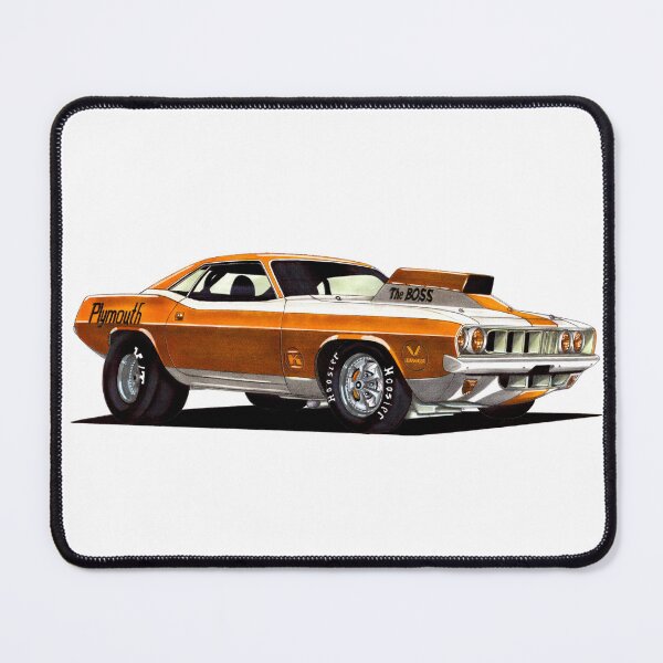 Item preview, Exclusive drawing legendary drag racing muscle car Plymouth Hemi Barracuda GT1 426 V8 AHRA World Championship designed and sold by Cars23.