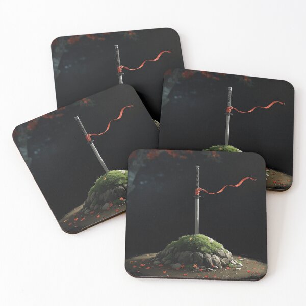 Item preview, Ghost of Tsushima Katana Grave - Honor Dies on the Beach Minimalist designed and sold by yusuf4.