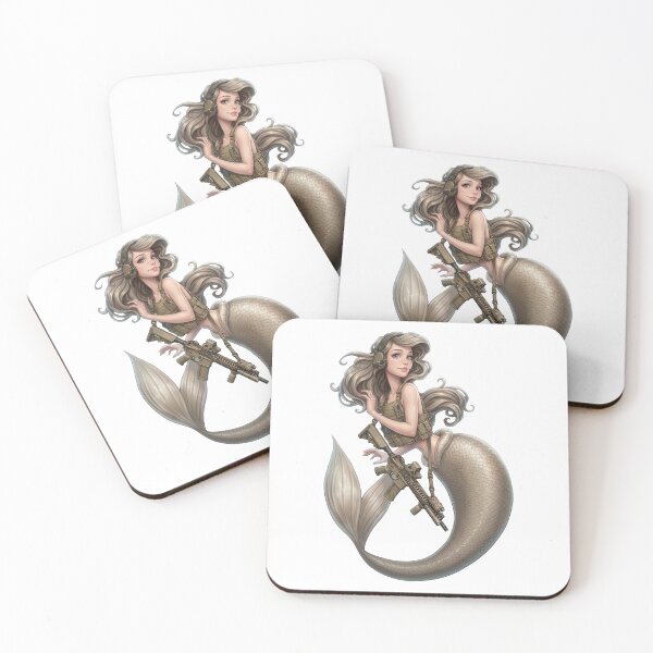 Item preview, Tactical Mermaid: Deep Sea Operator designed and sold by RAWLIFEGRAPHIC.