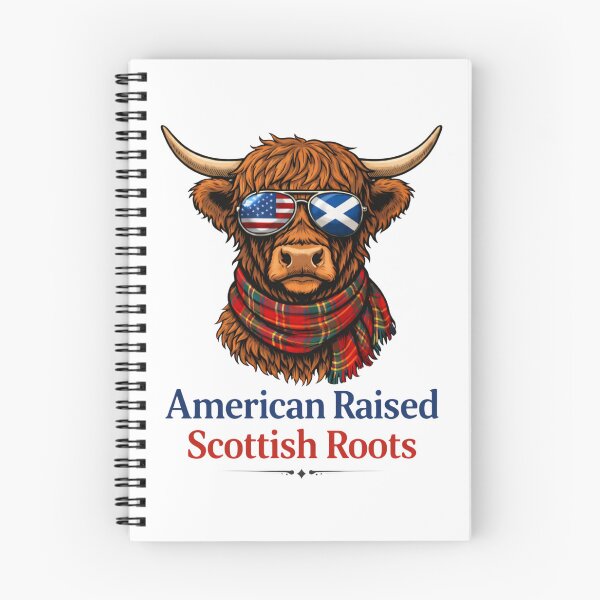 Item preview, Highland Cow Scottish American Tartan Heritage Pride Sticker designed and sold by ArcanePrintsxo.