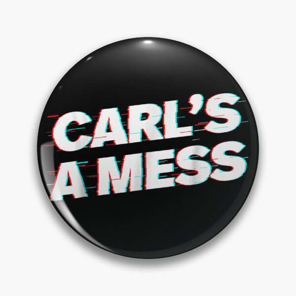 Artikelvorschau, Lustiger Carl ist ein Chaos – Glitch-Text, ästhetischer Retro-Vintage-Slogan entworfen und verkauft von PhocoNibict.