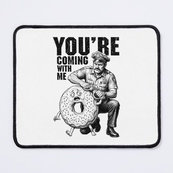 Item preview, Funny Police Officer Donut Arrest Law Enforcement Cop designed and sold by GrandeDuc.