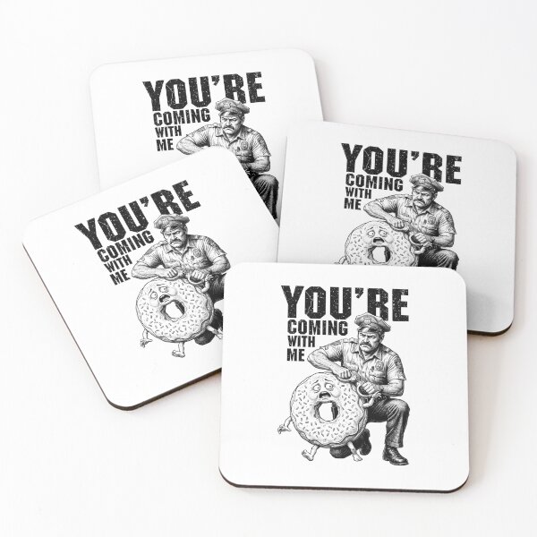 Item preview, Funny Police Officer Donut Arrest Law Enforcement Cop designed and sold by GrandeDuc.