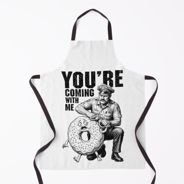 Item preview, Funny Police Officer Donut Arrest Law Enforcement Cop designed and sold by GrandeDuc.