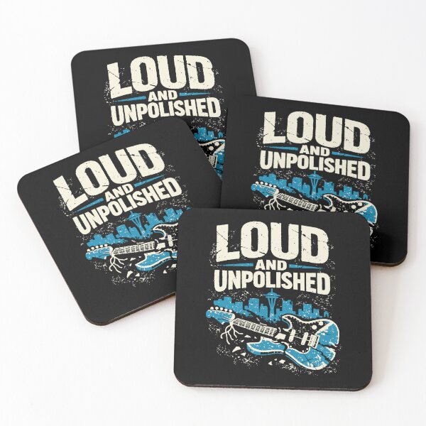 Item preview, Loud and Unpolished Guitar designed and sold by SnappyPNG.