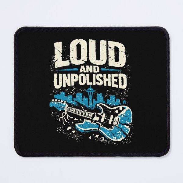 Item preview, Loud and Unpolished Guitar designed and sold by SnappyPNG.