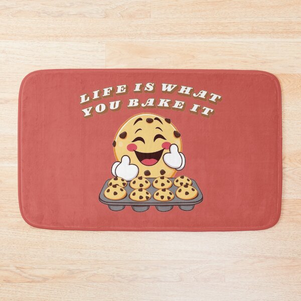 Item preview, Life Is What You Bake It – Cute Baking Pun Design designed and sold by Freedz14.