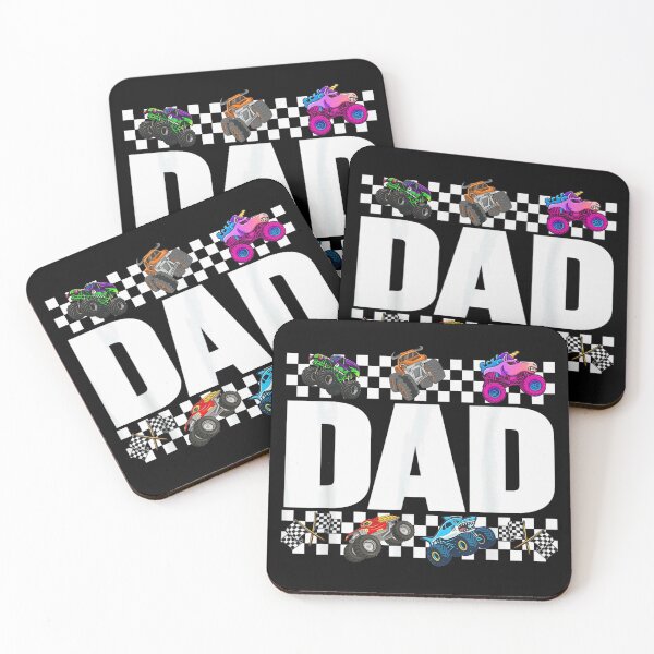 Item preview, Dad Monster Truck Racing Checker Flag Father's Day Cool Truck Dad designed and sold by KrystinaGiGi.
