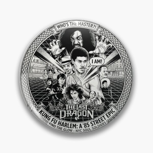 Item preview, The Last Dragon Kung Fu Harlem Tribute designed and sold by Bizu digitalart..