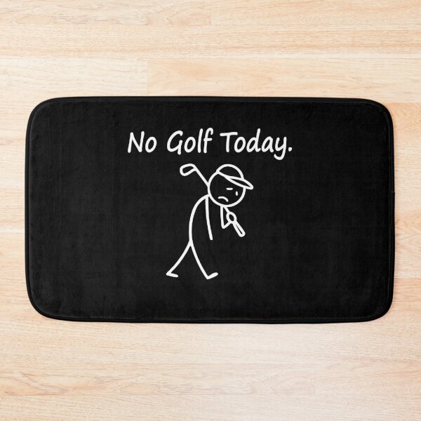 Item preview, No Golf Today Sad Stickman Funny Golfer designed and sold by wansilastomi.