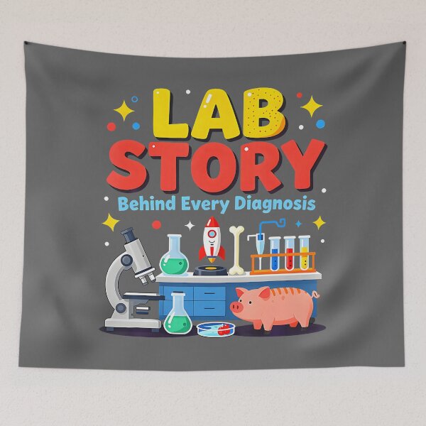 Item preview, Lab Story Lab Week 2026 Medical Laboratory Technician Team designed and sold by KristineLi.
