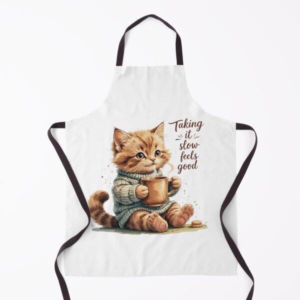 Item preview, Taking It Slow Feels Good Cute Vintage Cat Subtle Pride Rainbow designed and sold by AQUILAKREO.