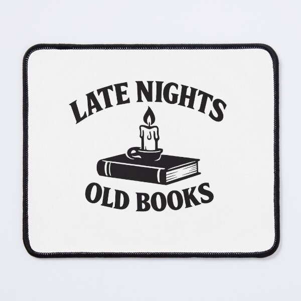 Item preview, Late Nights Old Books Dark Academia meme designed and sold by Zarnio.