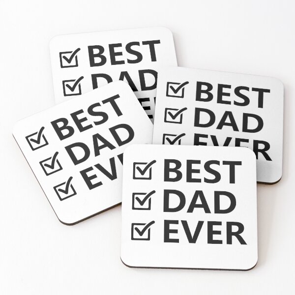 Item preview, Best Dad Ever – Checklist Design for Fathers Day designed and sold by kestey.