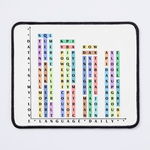 Item preview, Data Tools Word Art – Data Analyst & Data Scientist Design designed and sold by Yuli Club.